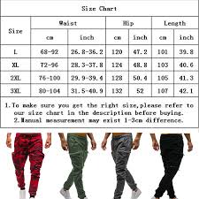 Details About Mens Camouflage Camo Cargo Army Pants Harem Joggers Sport Sweatpants Trousers