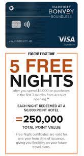 Pay no foreign transaction fees with any of capital one's credit cards. Expired Chase Marriott Bonvoy Boundless Five Free Night Certificates Up To 50 000 Points Each Bonus Doctor Of Credit