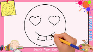 L'esquisse de votre dessin facile. Comment Dessiner Un Emoji Kawaii Facile Pour Enfants Dessin Kawaii 2 Youtube