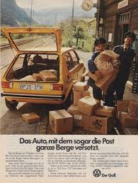 Werbung Fu00fcr Post Golf 1 Volkswagonclassiccars Volkswagen 181 Golf Tips Volkswagen Golf Mk1