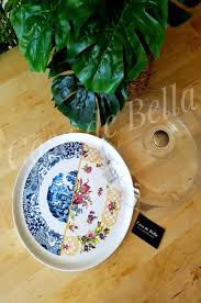 Vitale 6 lı porselen pasta tabağı servis seti yusufçuklu. Blue Dream 8 Parca Fanuslu Pasta Seti