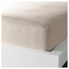 Ikea Us Furniture And Home Furnishings Beige Bed Ikea Fitted Sheet