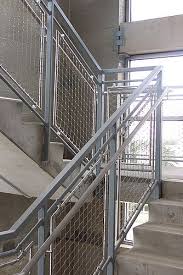 Affordable stair parts store has the largest selection of stair remodel supplies. Stair Railing Made Of Stainless Steel Rope And Mesh