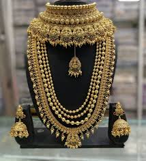 Traditional High Gold Polish Wedding Jewellery For Bride – alltrend.in