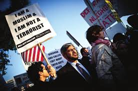 Tensions arise in protest