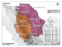 Mapa Para Imprimir De Chihuahua Mapa En Color De Montanas De Chihuahua Inegi De Mexico Mapas Interactivos