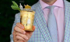 Mint julep is a mixed alcoholic drink, or cocktail, consisting primarily of bourbon, sugar, water, crushed or shaved ice, and fresh mint. Kentucky Derby How To Make A Mint Julep