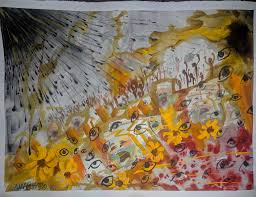Paintings from Quarantine: Calling in the Forces, Sunflowers; Portland -  resonanteye