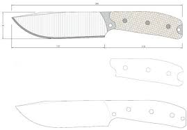 Printing directly from your browser's preview can distort the dimensions. Knife Templates And Patterns How To Make Sheath Makers Legacy