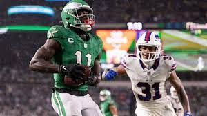 A.J. Brown ready to run through brick walls for Saquon Barkley after Giants  explain decision to move on from star running back | Sporting News