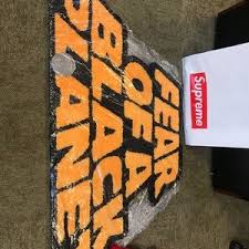 Supreme public enemy fear of a black planet hooded sweatshirt lives matter m new. Supreme Accessories Supreme Rug Poshmark