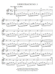 Liebestraum No 3 Sheet Music By Liszt For Piano Keyboard Noteflight Marketplace