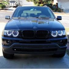 Hochitech For Bmw X5 E53 1999 2006 Ultra Bright Day Light Drl Ccfl Angel Eyes Demon Eyes Kits Warm White Halo Ring Review Bmw X5 Bmw Demon Eyes