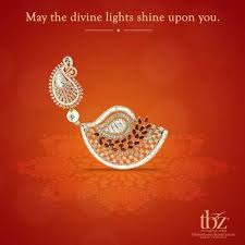 We Wish You A Happy Diwali And A Prosperous New Year Tbz Jewellery Festivaloflights Festiveseason Gold Diwali Jewellery Jewelry Photography Jewelry Post