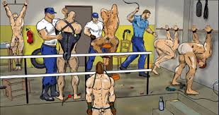 Male BDSM art by Brick | MetalbondNYC.com