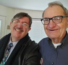 Celebrating friendship with a former Pastor of the church I now serve: Zion  UCC Elberfeld. I had a delightful visit with "Rev. Jack" Ulrich at his home  in Evansville earlier this week,