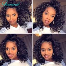 Looking for affordable human hair wigs online for your nice look? 7a Glueless Full Lace Human Hair Wigs Deep Curly Short Wig 100 Brazilian Virgin Hair Lace Front Hum Front Lace Wigs Human Hair Hair Styles Natural Hair Styles