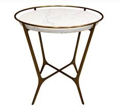 Aleeza modern metal antique bronze side table for home size: Antique Bronze Metal Finish White Stone Top Round Side Table For Hotel Buy Side Table Gold Side Table Metal Side Table Product On Alibaba Com