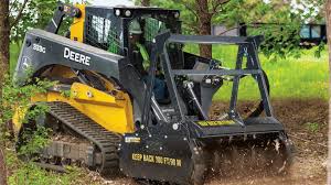Amazing biggest excavator mulchers modern technology, fastest land clearing equipment, forestry mulcher. Cutters Shredders Mulchers Construction Attachments John Deere Us