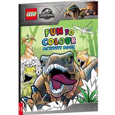 We all remember jurassic park. Lego Jurassic World Fun To Colour Ameet