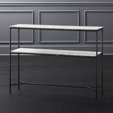 Black And White Marble Console Table Molten Marble Console Table Handmade Metal Console Table With Honed White Marble With Grey Ve Marble Console Table Modern Console Tables Leather Console Table