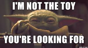 And what an unfortunate situation for baby yoda, who is pretty much permanently stuck with. Sorry Baby Yoda Even You Are Not That Strong With The Force Imgur