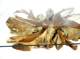 Root solid square coffee table. Large Rectangular Teak Root Trunk Coffee Table 100cm Glass Top Batu