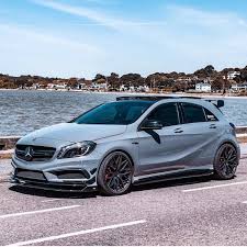 Mercedes Benz A45 Amg A45 Amazinggaragecars Amg Mercedesbenz Mercedes A45 Amg Mercedes Hatchback Mercedes Benz Suv