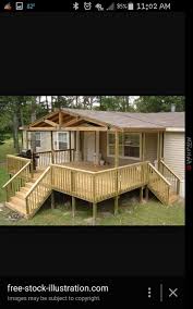 Homeppiness brings you not only. 100 Porches For Mobile Homes Ideas House With Porch Decks And Porches Mobile Home Porch