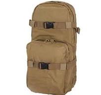 MOCHILA TACTICA MOLLE OEM ESTILO MBSS CON BOLSA DE HIDRATACION COYOTE