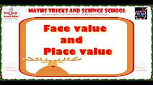 Face Value Place Value Total Value Youtube Place Values Face Places