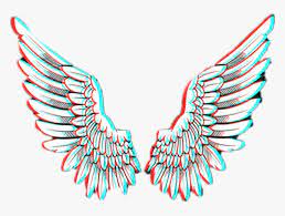 To free transparent png images, which you can download and use in your personal . Freetoedit Angel Wings Glitch Hd Png Download Kindpng