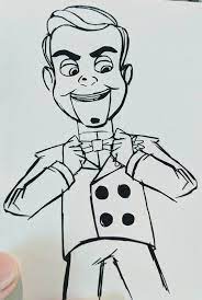 Dogs love to chew on bones, run and fetch balls, and find more time to play! R L Stine S Goosebumps Night Of The Living Dummy Inspired Slappy The Dummy Sketch Style Vinyl Decal For Car Slappy The Dummy Children Sketch Horror Artwork