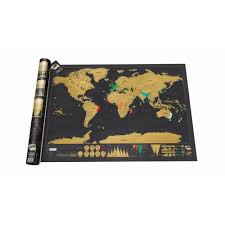 Färgskuggan i landet motsvarar indikatorens storlek. Kop Scratch Map Deluxe Varldskarta Med Snabb Leverans Kartbutiken Se