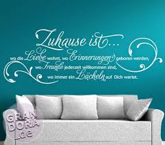 Wandtattoo Zitat Zuhause Ist Wo Die Liebe Wohnt W942 Flur Wohnzimmer Spruch In Mobel Wohnen D Wandtattoo Zitate Wandtattoo Zitate Home