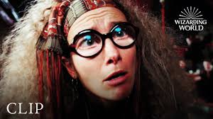 Sybill patricia trelawney, who taught divination, could be found in her shawl, bangles and thick glasses she often comes across as one of harry's flightiest teachers. Harry Has The Grim Harry Potter And The Prisoner Of Azkaban Youtube