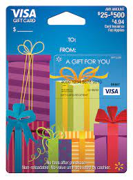 Many visa gift cards are activated upon purchase and ready to use. Walmart Visa Gift Card Presents Walmart Com Walmart Com