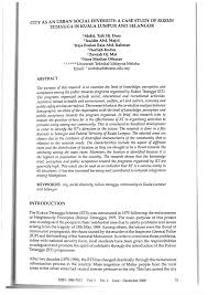 Formasi persembahan juara senamtari #kawasan rukun tetangga kampung kironggu inanam. Pdf City As An Urban Social Diversity A Case Study Of Rukun Tetangga In Kuala Lumpur And Selangor