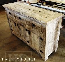 Bar height stools are generally 28 to 36 inches high, and can be too high for most counter height tables. Reclaimed Wood Buffet Console In Aurora Ontario Home Blog