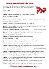 From tricky riddles to u.s. Children S Trivia And Gk Quiz Free Kids Quizzes