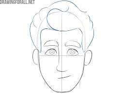 For the face, you can draw: How To Draw A Cartoon Face