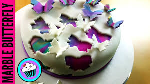 3d Marble Butterfly Cake Pinch Of Luck Cake No Bake Cake Butterfly Cakes
