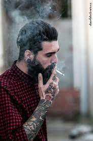 we are the people our parents warned us about beard tattoo beard hipster man