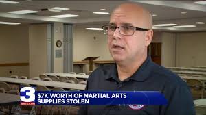 Thieves take nearly $7,300 in equipment from local karate teacher