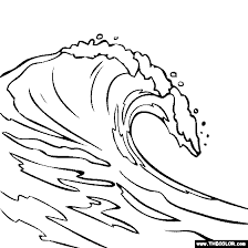 All you need is photoshop (or similar), a good photo, and a couple of minutes. Breaking Wave Coloring Page Wave Drawing Ocean Wave Drawing Ocean Drawing