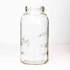 8.4 poundsball, glass mason jars with lids & bands, wide mouth, clear, 16 oz, 12 count: Improved Gem 1930 S Half Gallon Mason Jar Merchant