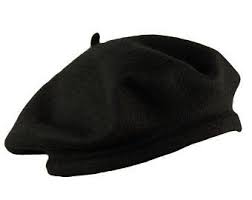 Womens Wool Hat Black Vintage Beret Ladies Wide Brim Floppy Etsy Wool Hat Caps For Women Black Berets