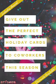 Always Giving Out The Same Generic Holiday Cards For Coworkers This Year Mix It Up Corporate Christmas Cards Business Christmas Cards Corporate Holiday Cards