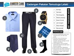 Rujukan temuduga ini sesuai untuk temuduga kerja kerajaan terkini pelbagai jawatan dalam sektor kerja kerajaan untuk tahun 2020. Tip Pakaian Temuduga Lelaki Career Cube