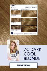 Clairol Nice N Easy 7c Cool Dark Blonde In 2020 Cool Blonde Dark Blonde Fun Easy